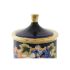 Vază DKD Home Decor Față Porțelan Albastru 11 x 11 x 25 cm Multicolor