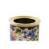 Vază DKD Home Decor Față Porțelan Albastru 11 x 11 x 25 cm Multicolor
