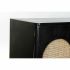 Servantă DKD Home Decor Negru Natural Ratan Lemn de mango (150 x 40 x 65 cm)