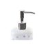 Set de Baie DKD Home Decor Alb ABS Dolomite Buline 7 x 7 x 17,5 cm (2 Unități)