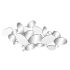 Oglindă de perete DKD Home Decor Negru Modern 119 x 2 x 61 cm 60 x 2 x 120 cm