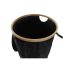 Coș pentru rufe murdare DKD Home Decor Negru Dub Pâslă (44 x 44 x 57 cm)