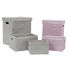 Set de Coșuri DKD Home Decor polipropilenă (42 x 33 x 50 cm) (5 pcs)