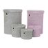 Set de Coșuri DKD Home Decor polipropilenă (42 x 42 x 50 cm) (5 pcs)
