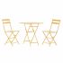 Set de Masă cu 2 Scaune DKD Home Decor 87 cm 60 x 60 x 75 cm  