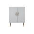 Mobilă Laterală DKD Home Decor BAR Auriu* Alb Fier Lemn de mango (85 x 45 x 110 cm)