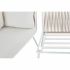 Canapea de Grădină DKD Home Decor Bej Aluminiu Въже 196 x 75 x 68,5 cm  