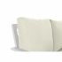 Canapea de Grădină DKD Home Decor Alb Aluminiu Geam 86 cm 212 x 212 x 86 cm  