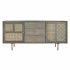 Servantă DKD Home Decor Gri Natural Lemn de mango Lemn MDF 160 x 40 x 75 cm