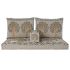 Fotoliu DKD Home Decor Galben Albastru Bej 145 x 76 x 1 cm
