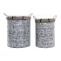 Set de Coșuri DKD Home Decor Въже Fier (52 x 42 x 58 cm)