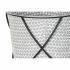 Set de ghivece DKD Home Decor Negru Gri Metal Fier Pătrat 30 x 40 cm 37 x 37 x 82 cm (2 Unități)