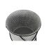 Set de ghivece DKD Home Decor Negru Gri Metal Fier Pătrat 30 x 40 cm 37 x 37 x 82 cm (2 Unități)