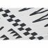 Covor DKD Home Decor Negru Alb Ikat (120 x 180 x 0,7 cm)