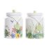 Staniu DKD Home Decor Grădină Multicolor Tropical 1 L 12 x 12 x 16 cm (2 Unități)