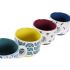 Hrnek DKD Home Decor Galben Albastru Multicolor Turquoise Castaniu Metal Gresie 150 ml