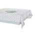 Set de lenjerie de masă DKD Home Decor Květiny 150 x 250 x 0,5 cm Verde