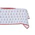 Set de lenjerie de masă DKD Home Decor Albastru Alb Roșu 150 x 150 x 0,5 cm (2 Unități)
