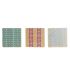 Suport pentru pahare DKD Home Decor Africa Bambus Colonial African (6 pcs)