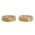 Salatieră DKD Home Decor Natural Bambus 20 x 20 x 5 cm