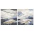 Tablou DKD Home Decor 100 x 3,5 x 100 cm Abstract Modern (2 Unități)