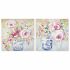 Tablou DKD Home Decor 80 x 3 x 80 cm Vază Tradiţional (2 Unități)
