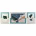 Set de 3 tablouri DKD Home Decor Modern (240 x 3 x 80 cm)