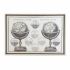 Tablou DKD Home Decor Harta Lumii (95 x 3 x 65 cm)