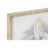Tablou DKD Home Decor 50 x 2,8 x 70 cm Colonial Papagal (2 Unități)