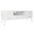 Mobilă TV DKD Home Decor Alb Metal MDF (140 x 52 x 40 cm)