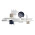 Decorațiune de Perete DKD Home Decor Gri Albastru Metal Modern (120 x 5,7 x 59 cm)