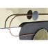 Decorațiune de Perete DKD Home Decor Gri Auriu* Metal PVC Modern (96 x 5 x 40,6 cm)