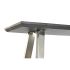 Consolă DKD Home Decor Argintiu Negru MDF Oțel Modern (120 x 40 x 76 cm)