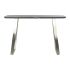 Consolă DKD Home Decor Argintiu Negru MDF Oțel Modern (120 x 40 x 76 cm)