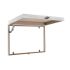 Capace DKD Home Decor Contor Plajă Lemn MDF 2 Unități 46,5 x 6 x 31,5 cm