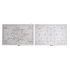 Capace DKD Home Decor Contor Etnic Lemn MDF 2 Unități 46,5 x 6 x 31,5 cm