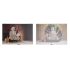 Capace DKD Home Decor Contor Buda Lemn MDF 2 Unități 46,5 x 6 x 31,5 cm