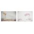 Capace DKD Home Decor Contor Květiny Lemn MDF 2 Unități 46,5 x 6 x 31,5 cm