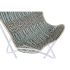 Canapea de grădină DKD Home Decor Albastru Alb Verde Fier 74 x 65 x 90 cm
