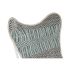 Canapea de grădină DKD Home Decor Albastru Alb Verde Fier 74 x 65 x 90 cm