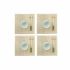 Set de Sushi DKD Home Decor 14,5 x 14,5 x 31 cm Verde Gresie Oriental (16 Piese)