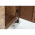 Servantă DKD Home Decor Natural Negru Metal Salcâm (140 x 40 x 85 cm)