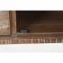 Servantă DKD Home Decor Natural Negru Metal Salcâm (140 x 40 x 85 cm)