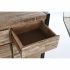 Servantă DKD Home Decor Natural Negru Metal Salcâm (140 x 40 x 85 cm)