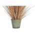 Plantă decorativă DKD Home Decor Portocaliu Polietilenă Bordo Alamă 20 x 20 x 90 cm (2 Unități)