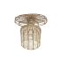 Masa laterală DKD Home Decor Natural 48 x 48 x 45 cm