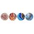 Suport pentru pahare DKD Home Decor Dolomite Plută Modern (4 pcs)