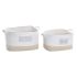 Set de Coșuri DKD Home Decor 43 x 30 x 23 cm