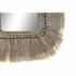 Oglindă de perete DKD Home Decor Natural Bali 50 x 2 x 60 cm