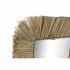 Oglindă de perete DKD Home Decor Natural Bali 55 x 3 x 55 cm (55 Piese)